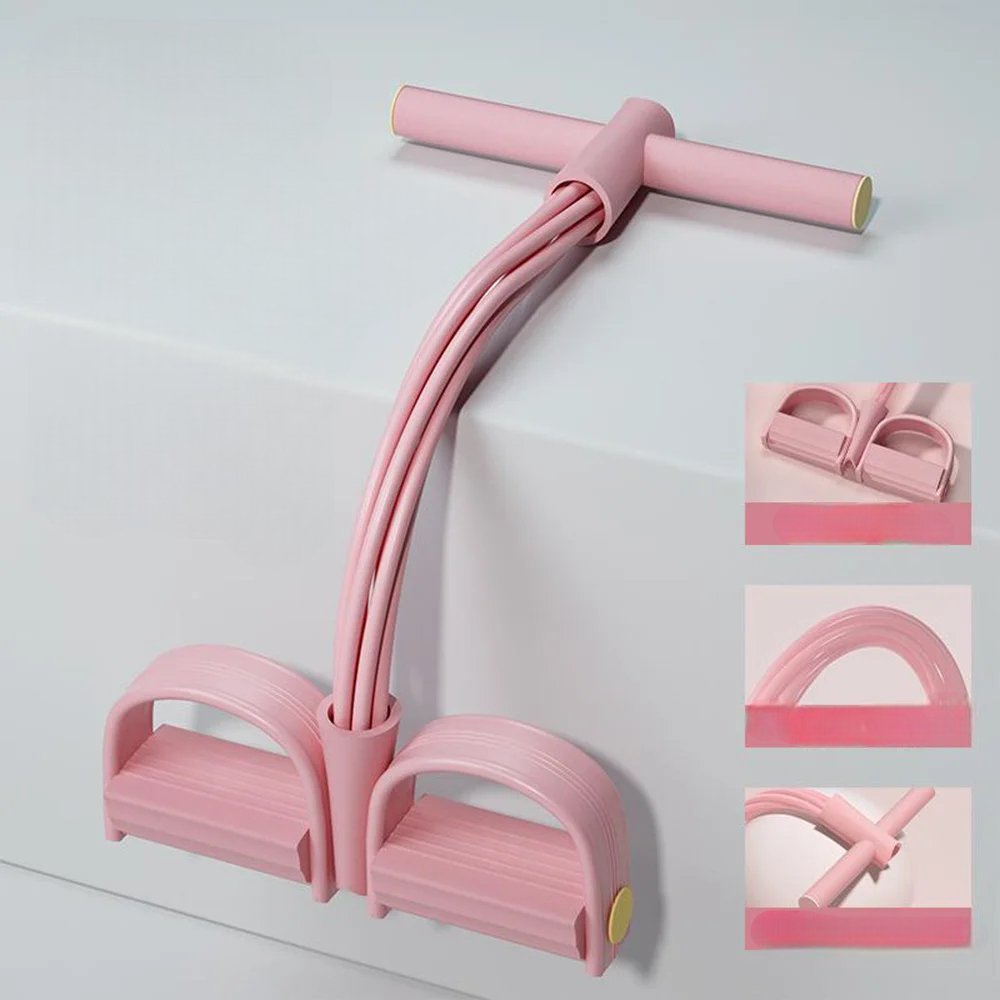 Bande Elastique - YogaPedalPuller™ - Rose - Accessoires Bien Être