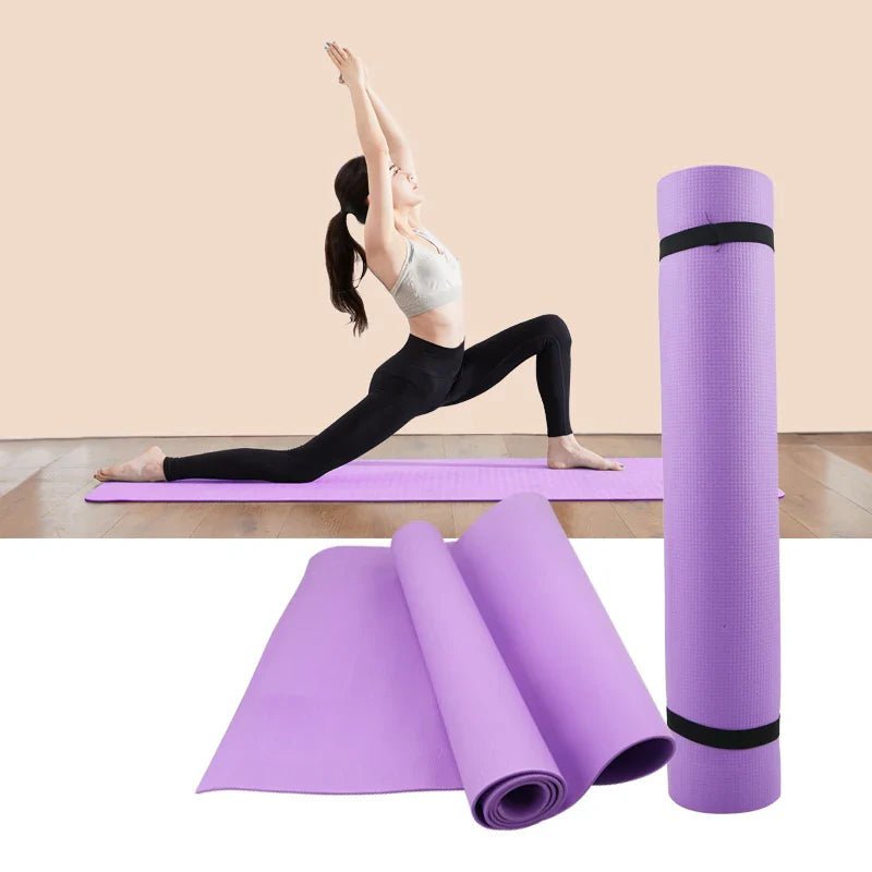 Tapis Yoga - ProYogaMat™ - Violet - Accessoires Bien Être